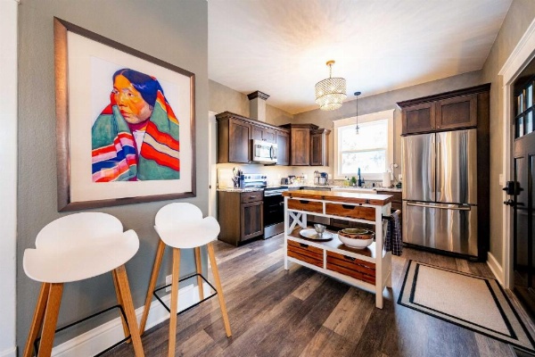 Contemporary Sheridan Home with Porch - Walk Downtown image 10