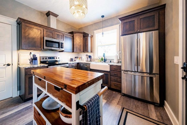 Contemporary Sheridan Home with Porch - Walk Downtown image 11