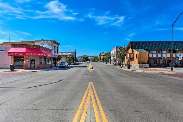 Contemporary Sheridan Home with Porch - Walk Downtown Main image